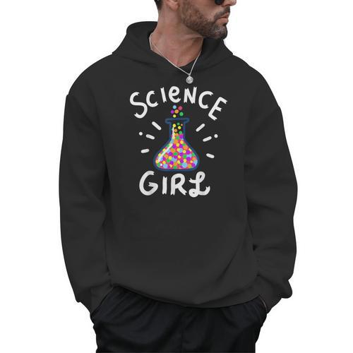 Science Girl Chemistry Biology Student Teacher Men Hoodie - teacherstshirts.com