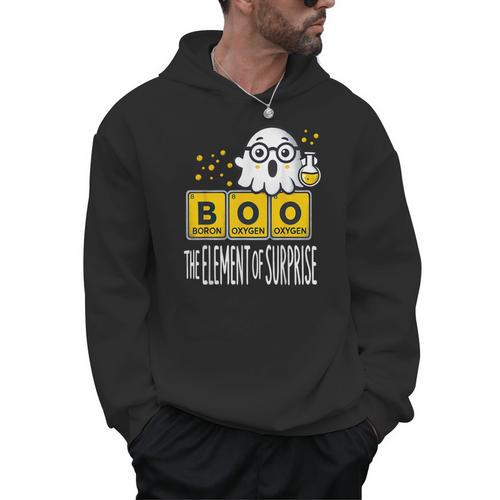 Science Teacher Halloween Elements Of Surprise Chemistry Men Hoodie - teacherstshirts.com AU