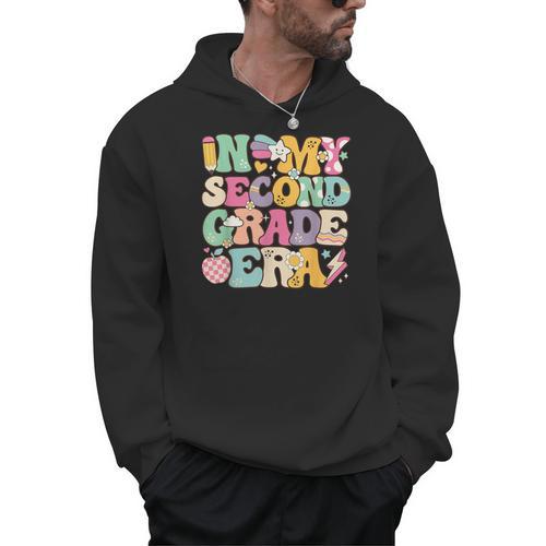 In My Second Grade Era Girl Back To School 2nd Grade Teacher Men Hoodie - teacherstshirts.com AU