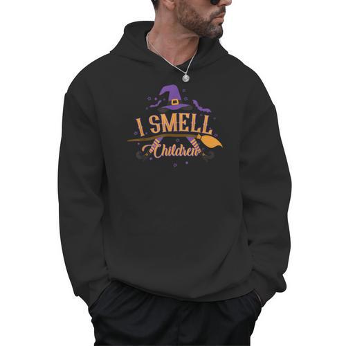 I Smell Children Wicked Cute Kindergarten Teacher Halloween Men Hoodie - teacherstshirts.com AU