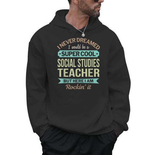 Social Studies Teacher Appreciation Men Women Men Hoodie - teacherstshirts.com AU