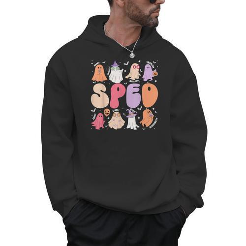 Special Education Teacher Ghosts Halloween SPED Teacher Men Hoodie - teacherstshirts.com DE