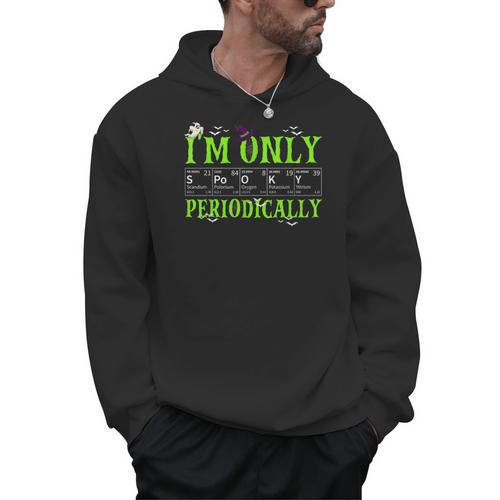 Only Spooky Periodically Halloween Chemistry Teacher Men Women Men Hoodie - teacherstshirts.com CA