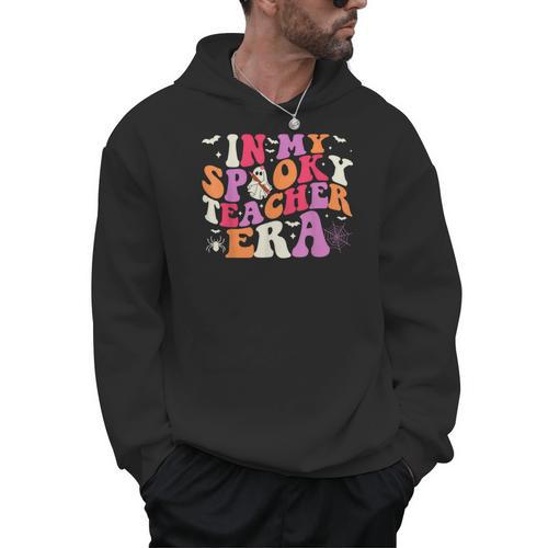 In My Spooky Teacher Era Halloween Teacher Back To School Men Hoodie - teacherstshirts.com DE