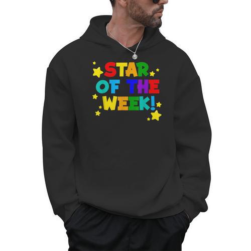 Star Of The Week Cheerful Recognition Student Teachers Class Men Women Kids Men Hoodie - teacherstshirts.com AU
