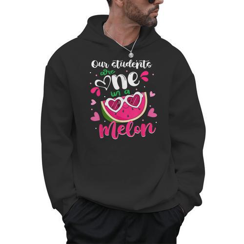 Our Students Are One In A Melon Teacher Watermelon Summer Men Hoodie - teacherstshirts.com