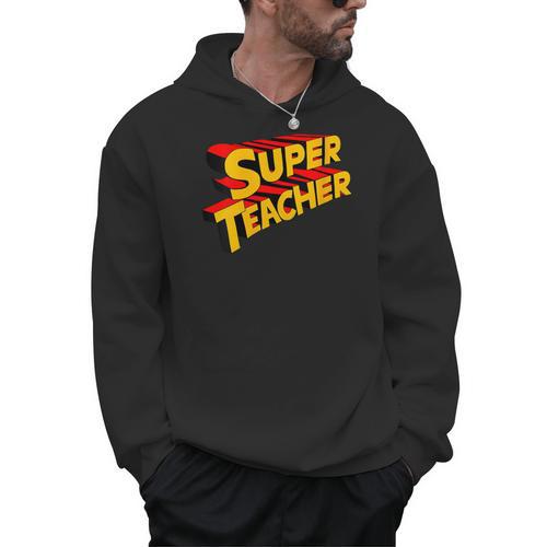 Super Teacher SuperTeacher Men Hoodie - teacherstshirts.com UK