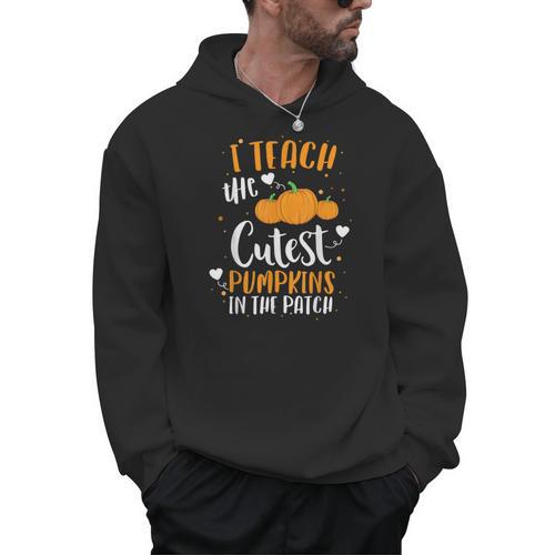 I Teach The Cutest Pumpkins In The Patch Teacher School For Men Women Kids Men Hoodie - teacherstshirts.com