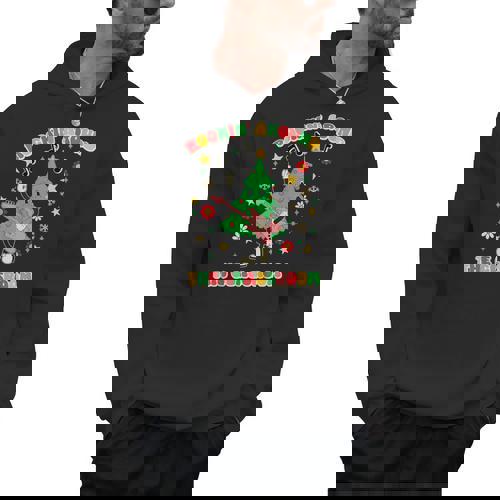 Teacher Christmas Shirts Pajama Matching Rockin&#x27; Around The Classroom -Adult Short Sleeve Small Modern Festive Christmas Teacher Xmas Vibes T-Shirt Men Hoodie - teacherstshirts.com