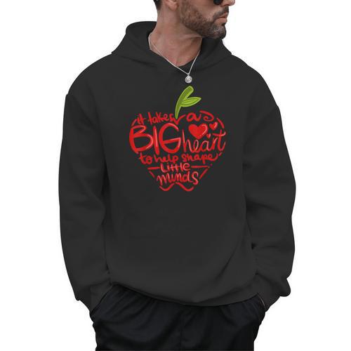 Teacher Day T Shirt Appreciation Day Apple Teach Learn Men Hoodie - teacherstshirts.com AU