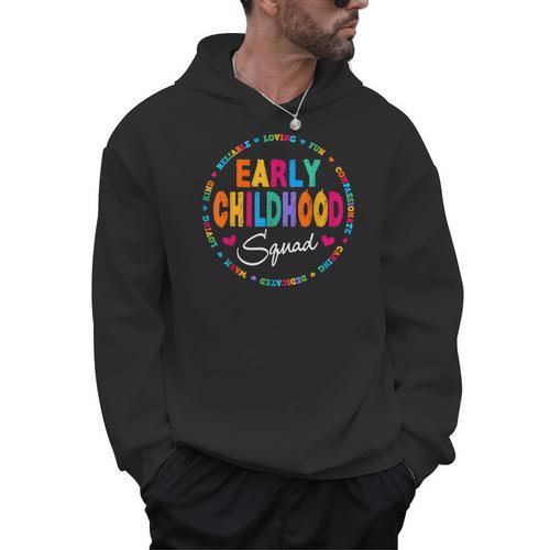 Teacher Early Childhood Squad T-Shirt Men Hoodie - teacherstshirts.com