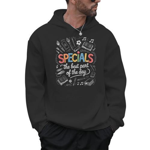 Teacher Specials The Best Part Of The Day Specials Squad Men Hoodie - teacherstshirts.com UK