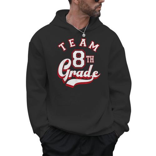Team 8th Grade Eighth For Teacher Or Students For Men Women Girls Kids Men Hoodie - teacherstshirts.com AU