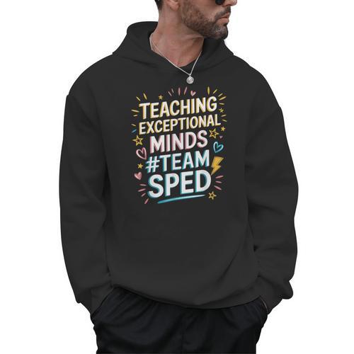 Team Sped Sped Teacher Special Education Teacher Team Men Hoodie - teacherstshirts.com AU