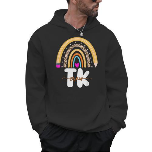 Team TK Transitional Kindergaten TK Crew Squad Teacher Kids Men Hoodie - teacherstshirts.com CA