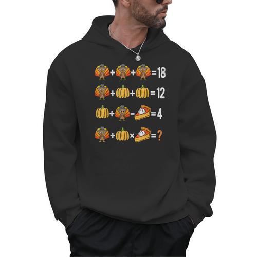 Thanksgiving Order Of Operations Thanksgiving Math Teacher Men Hoodie - teacherstshirts.com
