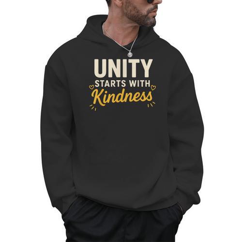 Unity Kindness Shirt Women Teachers Kids Unity Day Orange Men Hoodie - teacherstshirts.com UK