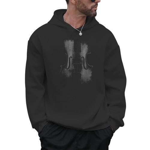 Violin Player Instrument Music Teacher Musical Violinist Men Hoodie - teacherstshirts.com UK