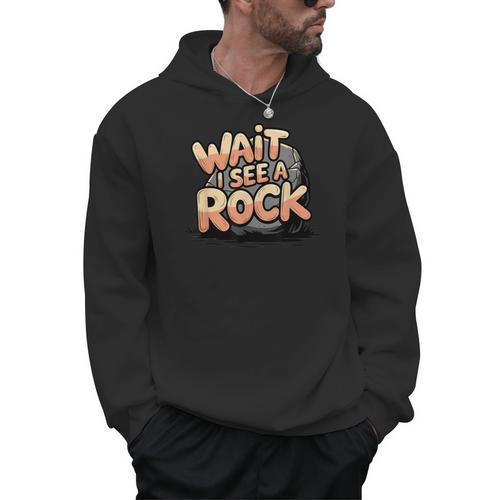 Wait I See A Rock Geology Teacher Men Hoodie - teacherstshirts.com CA