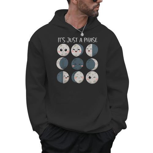 Women Science Teacher Moon Phases Scientist Back To School Men Hoodie - teacherstshirts.com UK