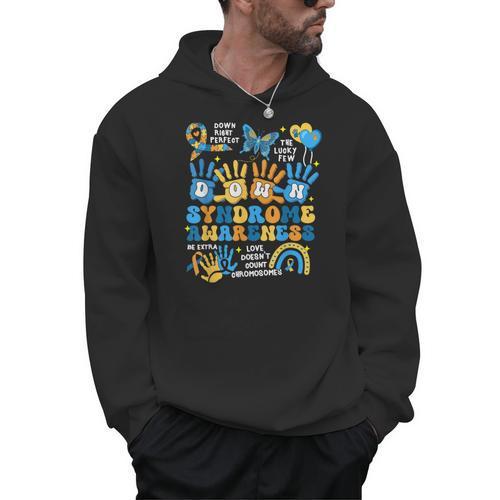 World Down Syndrome Day Awareness T21 Teacher Women Men Kids Men Hoodie - teacherstshirts.com