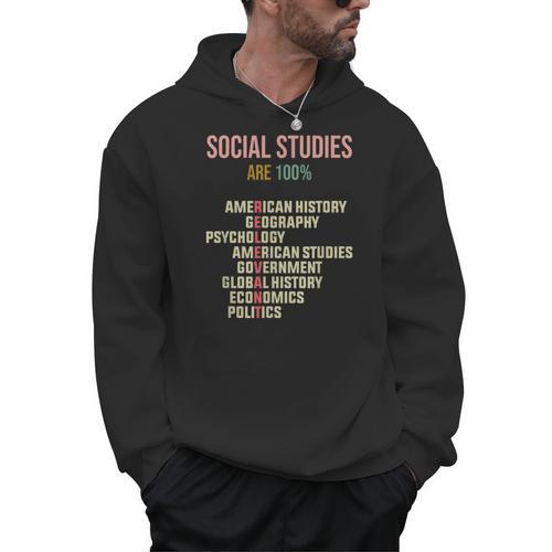 World History Classroom Social Studies History Teacher Men Hoodie - teacherstshirts.com CA