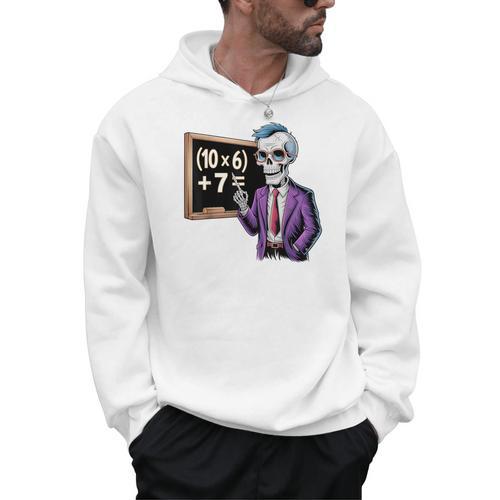 67 Math Teacher Meme Brainrot Six Seven Halloween Equation Men Hoodie - teacherstshirts.com DE