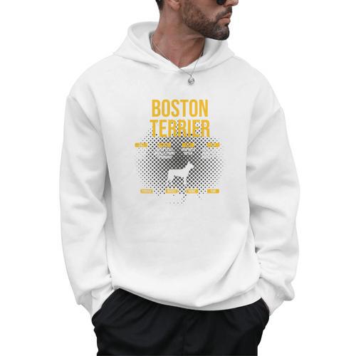 Anatomy Of Boston Terrier Dog Lover Men Hoodie - Bostonterriersmerch.com DE