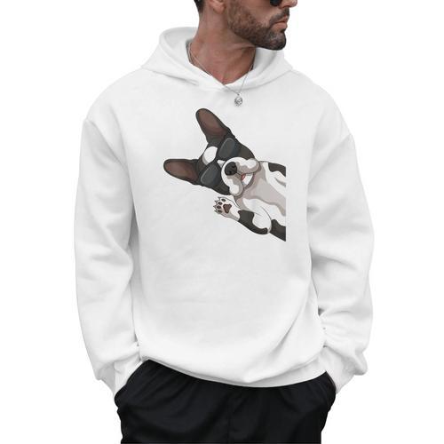 Boston Terrier Bostie Dog Kids Men Men Hoodie - Bostonterriersmerch.com CA