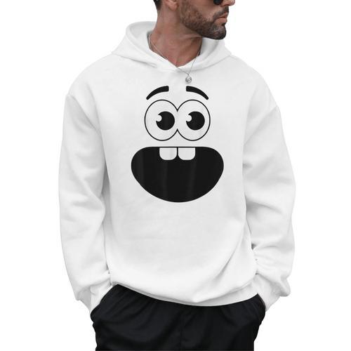 Creepy Carrots Face Teacher Halloween Costume Matching Men Hoodie - teacherstshirts.com CA