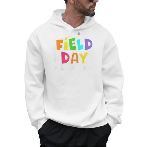 Field Day Green Team For Teacher Kids Field Day Games Men Hoodie - teacherstshirts.com UK