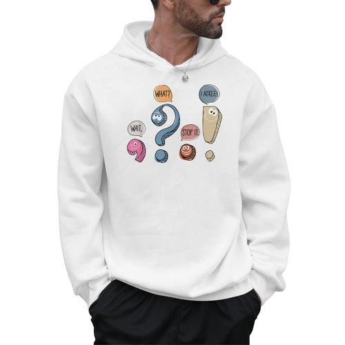 Grammar Teacher Punctuation For English Teacher Men Women Men Hoodie - teacherstshirts.com