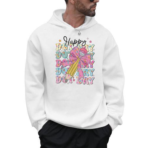 Happy Dot Day 2025 Coquette Bow Teachers Kids Boys Girls Men Hoodie - teacherstshirts.com CA