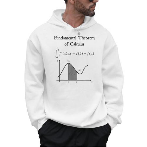 Nerdy Fundamental Theorem Of Calculus Math Teacher Geek Men Hoodie - teacherstshirts.com DE