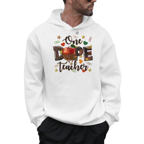 One Dope Teacher Men Hoodie - teacherstshirts.com AU