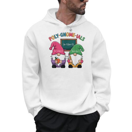 Poly-Gnome-Ials Algebra Teacher Calcul Teacher Men Hoodie - teacherstshirts.com AU