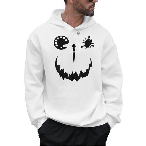 Pumpkin Artist Halloween Art Teacher Men Hoodie - teacherstshirts.com