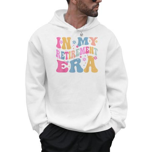 Retro Groovy Retirement Era Retired Teacher Men Hoodie - teacherstshirts.com DE