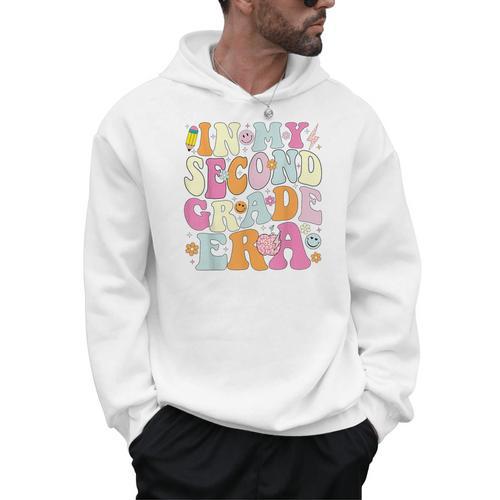 In My Second Grade Era 2nd Grade Girl Teacher Back To School Men Hoodie - teacherstshirts.com CA