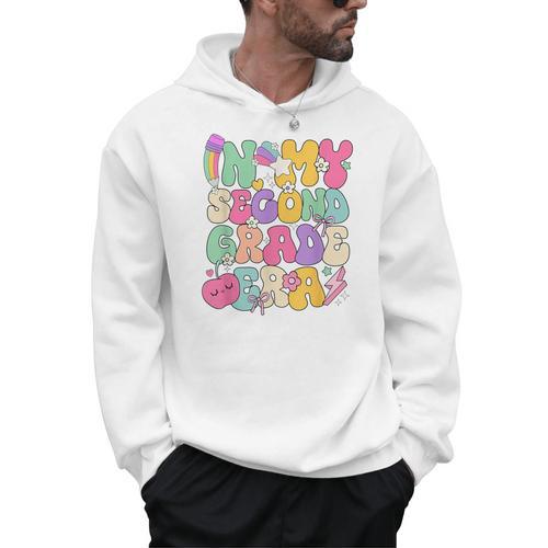 In My Second Grade Era Teachers Women Back To School Girls Men Hoodie - teacherstshirts.com CA