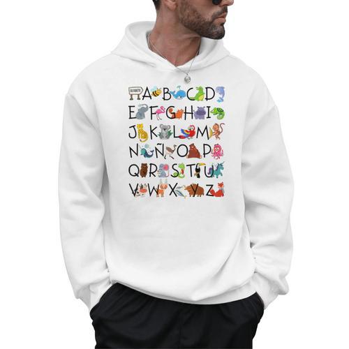 SPANISH ALPHABET MAESTRA SPANISH TEACHER Men Hoodie - teacherstshirts.com AU