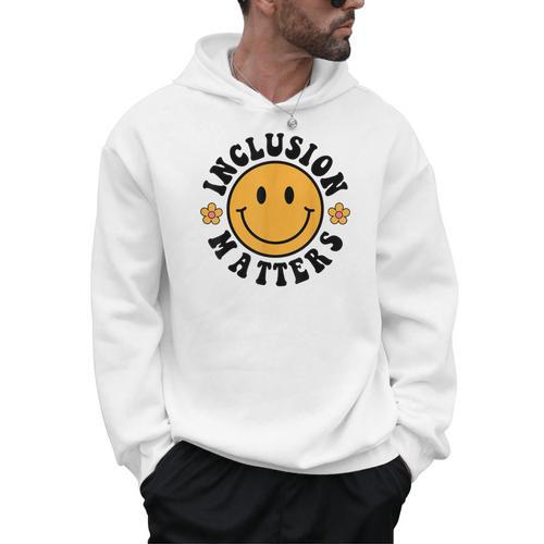 Special Education Teacher Autism Awareness Inclusion Matters Men Hoodie - teacherstshirts.com DE