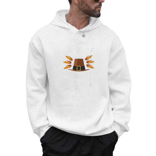 I Teach The Cutest Pre-K Pilgrims Thanksgiving Teacher Item Men Hoodie - teacherstshirts.com