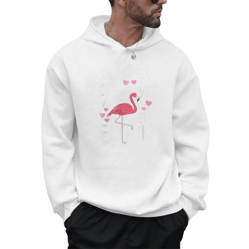 This Teacher Loves Her Flock Flamingo Teacher Class Men Hoodie - teacherstshirts.com DE