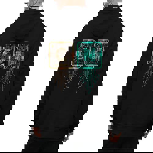 6 7 Science Chemistry Teacher Periodic Table Meme Men&#x27;s Hoodie Back Print - teacherstshirts.com