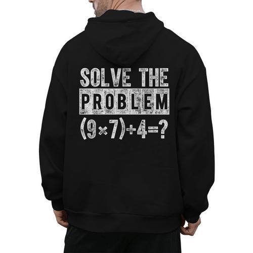 67 Meme PEMDAS Elementary Math Teacher Brain Rot Joke Men's Hoodie Back Print - teacherstshirts.com