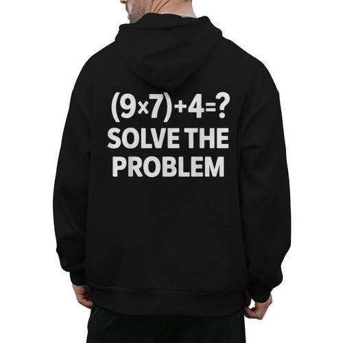 67 Meme PEMDAS Elementary Math Teacher Men's Hoodie Back Print - teacherstshirts.com AU