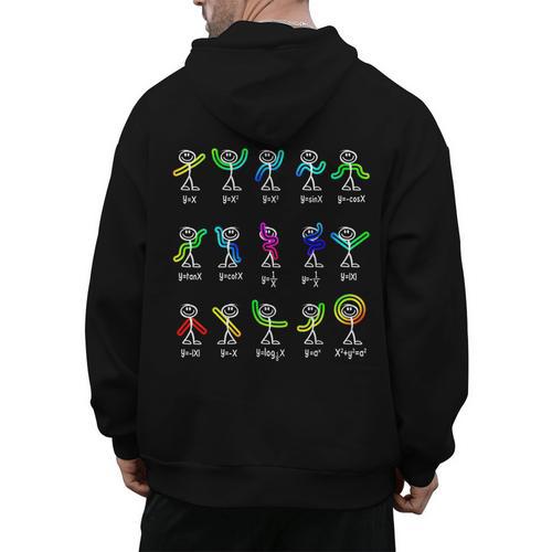Algebra Dance Function Math Teacher Geek Idea Men's Hoodie Back Print - teacherstshirts.com DE