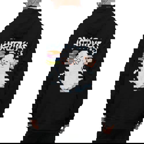 Books Halloween Librarian Teacher Reader Reading Book Lover Men&#x27;s Hoodie Back Print - teacherstshirts.com