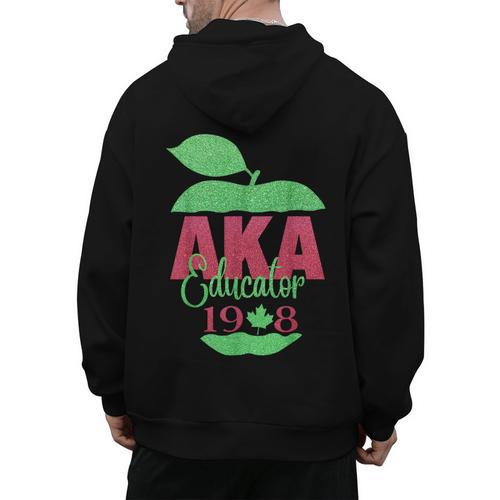 Cute Pretty Educators & Teacher Aka Educator Men's Hoodie Back Print - teacherstshirts.com UK
